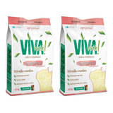 Kit 2 Pacotes Areia Higiênica Viva Verde Biodegradável 8 Kg