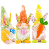 3 Pcs Conejos De Pascua Gnomos Decorativos, Conejos De ...