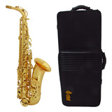 Saxo Alto Clef Csa150 Dorado + Accesorios