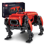 Mould King Robot Dog Building  Rojo (no Lego)