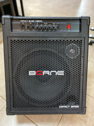 Amplificador Borne Cb200 De Contra Baixo 200w  Impact Bass