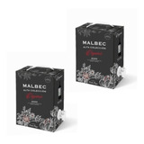 Vino Piedra Negra Malbec Bag In Box Organico Caja 2x3lts