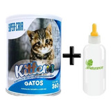 Latas Substituto Leche Supercría Kittens 360 Grs + Biberón