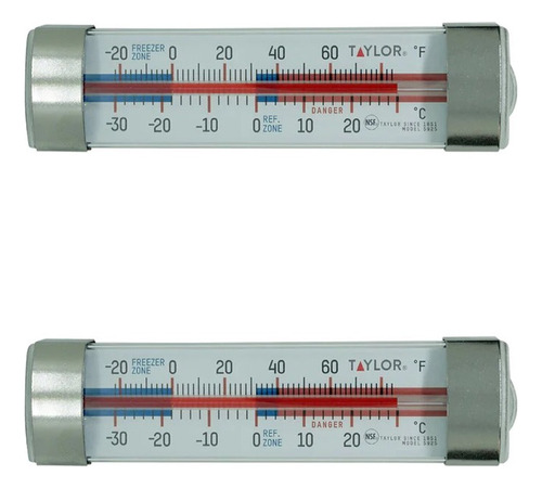 Termómetro Para Refrigeración Taylor 5925n (2 Piezas)