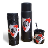 Set De Mate Completo River Plate Termo 750ml