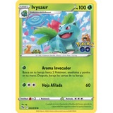 Ivysaur Pokémon Tcg Go Carta Original 