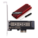 Adaptador Ssd M2 Nvme  Pci-e X1 X4 X8 X16 Com Dissipador