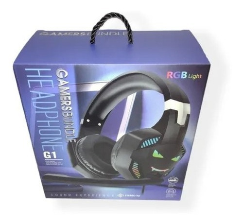 Audifono Gamer Rgb Light