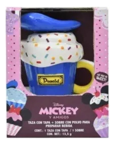 Taza 3d Ceramica Villanas Disney Mickey Mouse Minnie Regalo