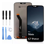 Pantalla Lcd Tácti Para Moto G7 Power Motolora Xt1955 Negro