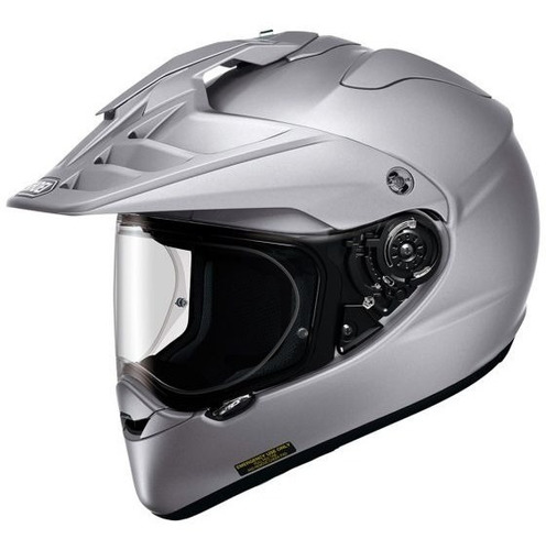 Casco Dual Shoei Hornet X2 Plata Claro  Bamp Group