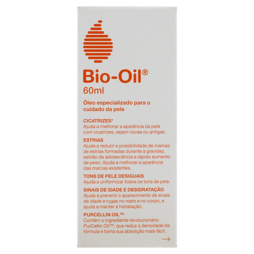 Óleo Para Cuidado Da Pele Corporal Bio-oil Caixa 60ml