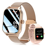 Reloj Inteligente Mujer Impermeable Smartwatch Bluetooth 