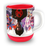 Taza Para Café Con Goma Spider Man A Través Del Spider Verse