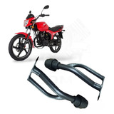 Slider Universal Deslizador Negro Moto Italika Ft 150 Roja