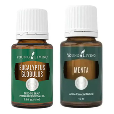 Aceites Young Living Eucalipto Menta 15 Ml Cada uno | Envío gratis