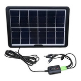 Panel Solar Cargador Celular 8w 6v Energía Solar Cl-650
