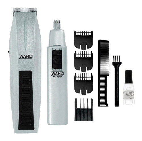 Wahl 5537-4301 Recortadora Para Barba Y Bigote Color Blanco