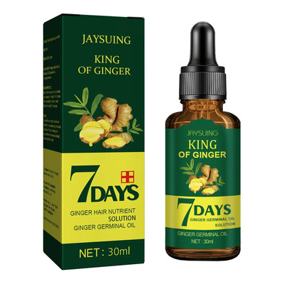 Tónico Capilar Ginger King, 3 Unidades, 30 Ml, Aceite De Jen