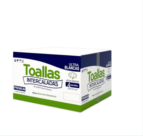 Toalla Intercalada Blanca New Pel X 1500 Unidades