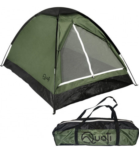 Barraca Camping Acampamento Carajas 2 Pessoas Quati - Qc2pv Cor Verde