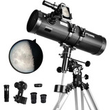 Telescopio Reflector Newtoniano De 130eq Para Adultos