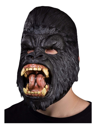 Máscara Gorila King Kong Para Niño Halloween Terror Disfraz 