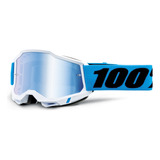 Goggles Moto Accuri 2 Novel Mirror Azul Lens 100% Original