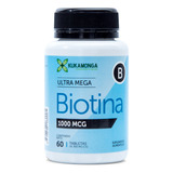 Biotina 1,000 Mg - 60 Tabletas Sabor Sin Sabor