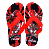 Chinelo Infantil Homem Aranha Vermelho Lançamento Novo 