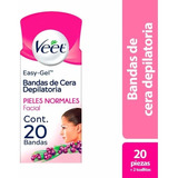 Veet Bandas Depilatorias Faciales Piel Normal