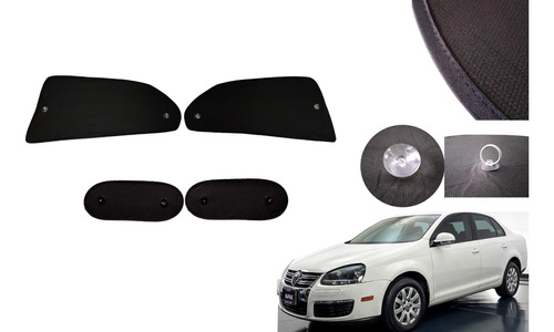 Parasol Cortinas Vw Bora 2005-2010 (4 Piezas)