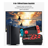 Joystick Para Juegos 4 En 1 Con Cable Usb Retro Arcade Stati