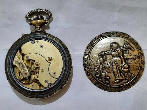 Reloj De Bolsillo Suizo Fances Geneve Año 1896 1900 M.bueno!