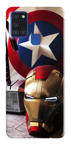 Funda Estuche Avengers Super Para iPhone Samsung Motorola