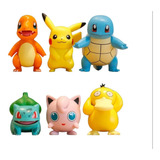 Set De Pokemo Pikachu Bulbasaur Charmander Entrega Rapida