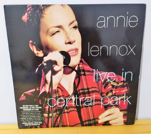 Laser Disc Ld Annie Lennox Live In Central Park