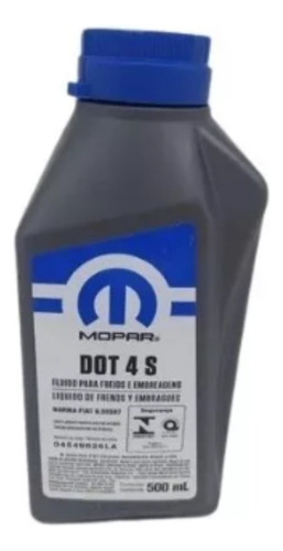 Fluido De Freio Mopar Dot 4s 500ml Para Jeep