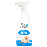 Banho A Seco Pet Clean Liquido Para Cães E Gatos 500 Ml