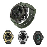 Sanda Reloj Militar Para Hombre Impermeable Deportivo Casual