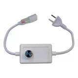 Enchufe Conector Dimmer Para Manguera Neon Flex Cob A 220v 