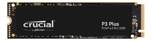 Ssd M.2 500gb Disco Estado Solido Crucial P3 Pcie 4.0 Nvme