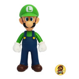 Figura Super Mario Bros Personaje Luigi