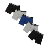 Boxer Para Caballero Champion Pack 5 Piezas 