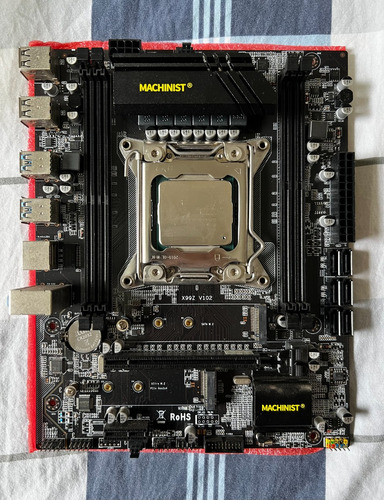 Cpu Intel Xeon E5-2620 V3 + Mobo Machinist X99z + Ram 8gb