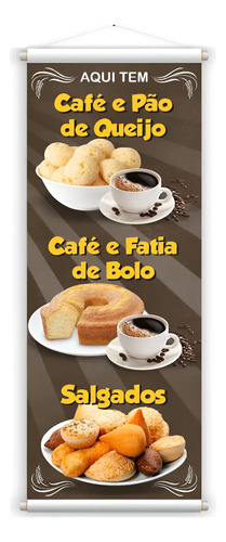 Banner Pronto Vertical Propaganda Decoração Imagem Comércio