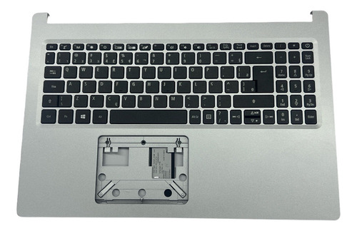 Base Teclado Acer Aspire A515-54 A515-55 Prata Original