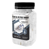 Bote Con 100pzs Plug Rj45 Pass Throug Cat6 Blindado Linkedpr