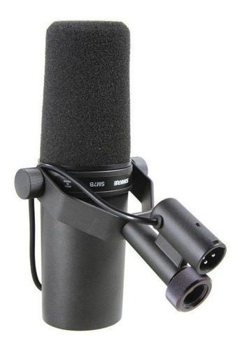 Microfono Vocal De Studio Dinamico Sm7b Shure Color Negro