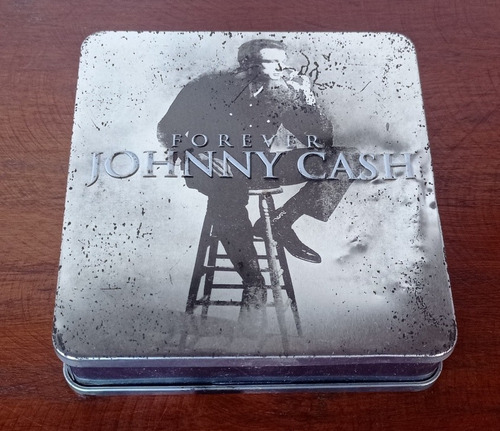 Box Cd Lata - Johnny Cash - Forever *triplo Importado*